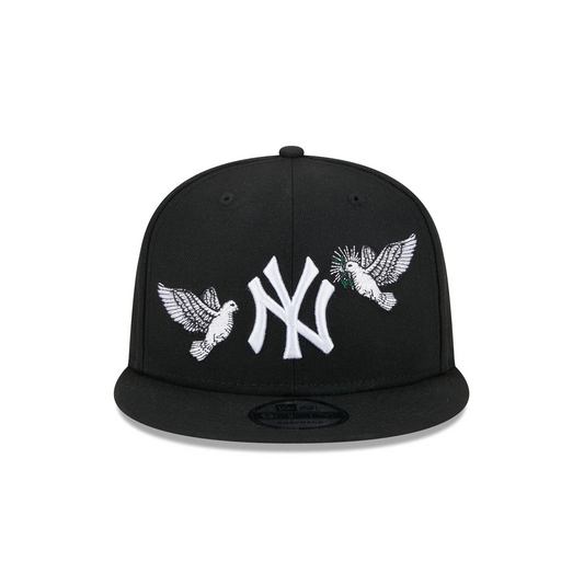 Black New York Yankees Green Bottom Peace New Era 9FIFTY SNAPBACK