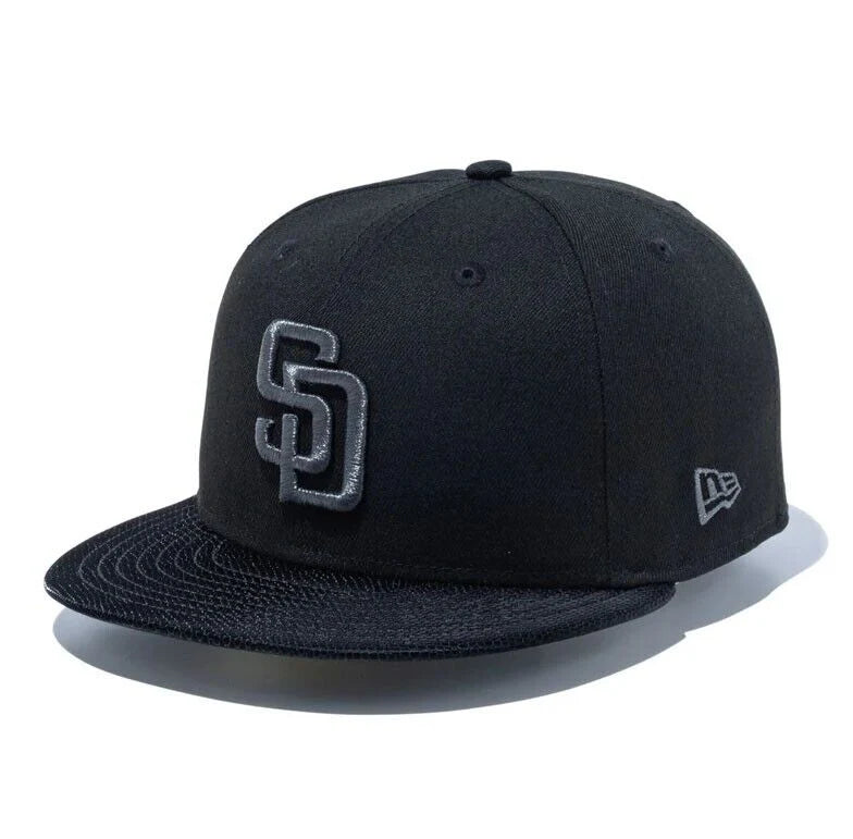 NEW ERA 59 FIFTY BLACK SNAKE SAN DIEGO PADRES