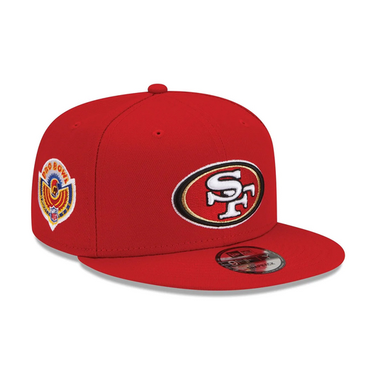 NEW ERA SAN FRANCISCO 49ERS 59FIFTY FITTED HAT PRO BOWL SIDE PATCH